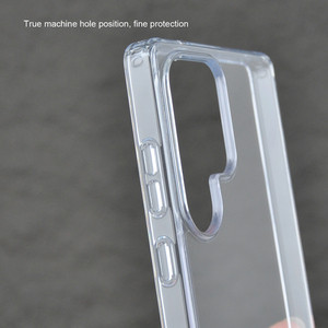 <span class=keywords><strong>Coque</strong></span> de téléphone à armure transparente pour Samsung <span class=keywords><strong>Galaxy</strong></span> S25/S25 Plus/S25 Couverture de téléphone portable antichoc transparente résistante à l'ultra jaune - Product Image 4