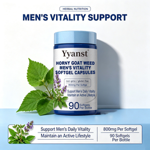 Horny Goat Weed 800mg 90 Cápsulas Blandas Sin OMG, Apoyo para la Vitalidad Masculina, Salud y Estilo de Vida Activo, Sin Gluten, Suplemento Diario - Product Image 4