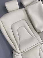 Housses de siège personnalisées pour Audi A5 Sportback 2024+ B10, motif liquide chromé personnalisé, imperméables, résistantes, housses de siège de voiture