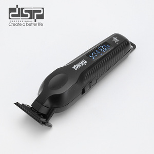 Cortadora de Pelo Eléctrica Inalámbrica Profesional DSP con Pantalla LCD, Batería de Iones de Litio, Carcasa de Plástico y Cuchilla de Acero Inoxidable - Product Image 3