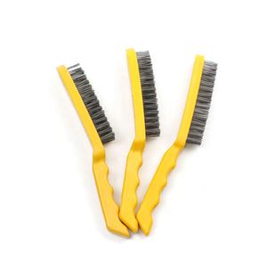 Resistencia a la compresión pulido cepillo de alambre de acero inoxidable mango de plástico - Product Image 4