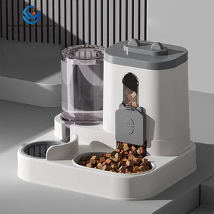 Distributore Automatico di Acqua per Animali Domestici in Plastica Ecologica con Motivo Solido, Senza Fili, Ciotola per Acqua per Gatti e Cani - Product Image 4