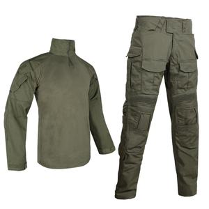 Ensemble de vêtements tactiques Sinairsoft G3 Frog Suit en stock, vert Ranger avec genouillères - Product Image 2