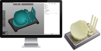 2020 Wiiboox Pabrik DLP 3D Resin Printer LCD 3D Printer dengan UV Photocuring