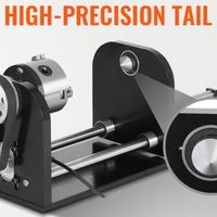 Vevor axe rotatif pour 80W Laser Machine de gravure CO2 Laser découpe Cnc Machine métal Diode Laser graveur