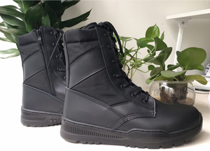 HBP12-4 Botas Tácticas de Combate Antipuñaladas, Nuevas, con Costuras en la Puntera, Resistentes al Agua, de Alta Calidad - Product Image 5