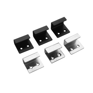 Colgadores de azulejos de acero inoxidable, ganchos rectangulares montados en la pared para fijación de almacenamiento en el baño - Product Image 3