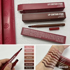 Crayon à lèvres mat en gros, longue durée, hydratant et nourrissant, crayon à lèvres <span class=keywords><strong>tatouage</strong></span> à décoller - Product Image 4