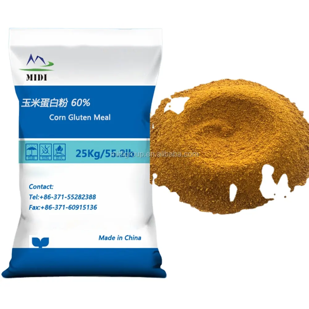 CGM 60% High Protein Corn By製品Corn Gluten Meal Livestock Feed