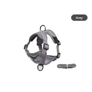 Tali rompi anjing dan kucing, rompi gaya lucu dapat disesuaikan tali kucing peliharaan luar ruangan Anti keluar untuk Aksesori berburu - Product Image 5