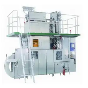 Fully automatic paper box juice and beverage aseptic brick carton box juice filling and packing machine