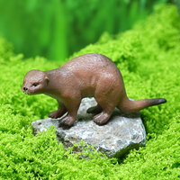 Modèles d'animaux sauvages pour simulation d'assemblage transfrontalier : Castor, Vison, Ours, Raton laveur, Lionceau, Crocodile, Loutre, Écureuil volant, Capybara