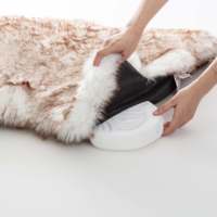 Tapis chauffant pour animaux de compagnie Etrip en mousse à mémoire de forme réutilisable - Lavable et antidérapant