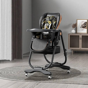 <span class=keywords><strong>Chaise</strong></span> haute pour enfants <span class=keywords><strong>de</strong></span> luxe, <span class=keywords><strong>chaise</strong></span> haute réglable pour bébé, siège <span class=keywords><strong>de</strong></span> repas, <span class=keywords><strong>chaise</strong></span> haute pour enfant, <span class=keywords><strong>chaise</strong></span> haute pour manger, 3 en 1, pliable, <span class=keywords><strong>rehausseur</strong></span> pour bébé - Product Image 1