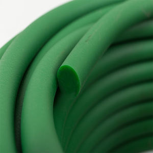 Sabuk Konveyor Hijau Oranye <span class=keywords><strong>PU</strong></span> Sabuk Penggerak Poliuretan dengan Permukaan Halus atau Kasar - Product Image 4