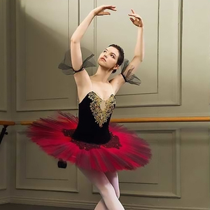 Abito Tutu da Ballerina professionale per bambini <span class=keywords><strong>e</strong></span> adulti per abbigliamento da Performance per danza <span class=keywords><strong>e</strong></span> Costume da bambina - Product Image 4