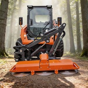 Vente en gros usine : Scie circulaire à trois lames pour mini-chargeuse, taille-haie hydraulique pour <span class=keywords><strong>l</strong></span>'élagage des arbres, des pelouses, des arbustes et des buissons - Product Image 6