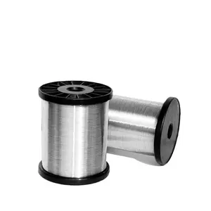Untuk Pelindung Kabel (Kawat Aloi AL MG) Kepang Kawat Aluminium 0.12Mm