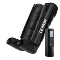LEAMAI LM-B Alat Pijat Tubuh Pressotherapy Profesional Peningkatan Sirkulasi Kaki Pereda Nyeri Otot Kontrol Nirkabel Lithium