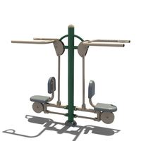 Equipo de Entrenamiento Físico, Equipo de Gimnasio al Aire Libre, Gimnasio de Calistenia para Relajación y Ejercicio Físico al Aire Libre