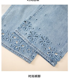 Shorts <span class=keywords><strong>de</strong></span> <span class=keywords><strong>mezclilla</strong></span> casuales <span class=keywords><strong>de</strong></span> pierna recta con corte real para <span class=keywords><strong>mujer</strong></span>, novedad <span class=keywords><strong>de</strong></span> verano 2026, <span class=keywords><strong>de</strong></span> talle <span class=keywords><strong>alto</strong></span> con bordado y adornos <span class=keywords><strong>de</strong></span> pedrería. - Product Image 6
