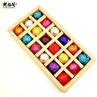 KAIYANGE Vente à Chaud Boîte Cadeau de Boules de Thé PUER 6 Saveurs Detox Fait à la Main Boule de Thé Fleur Florale Naturel PUER Mini OEM Antioxydant