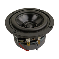 (35-019) Haut-parleur coaxial large bande de 3,5 pouces (91 mm) 20W/25W 4/8 Ohm, cône en aluminium, suspension en caoutchouc, haut-parleur 2 voies, haut-parleur audio pour voiture
