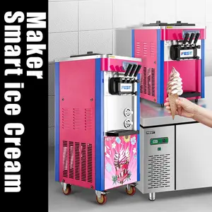 Профессиональный торговый автомат для приготовления мороженого Hp-110, аппарат для приготовления мягкого мороженого, коммерческий аппарат для приготовления мороженого