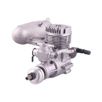 Moteur à méthanol ASP à trois pales S46A S46AII, classe 46, deux temps, pour avion RC à aile fixe, modèle métallique, fonctionnement stable, forte puissance