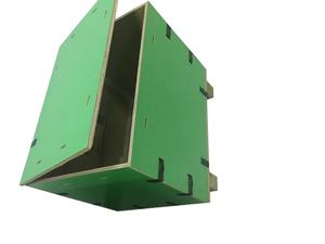 Vận Chuyển Tái Sử Dụng V Hình Dạng Mùa Xuân Clip Kim Loại Fastener Giữ Lại Clip Ván Ép Box Crate Clip - Product Image 5