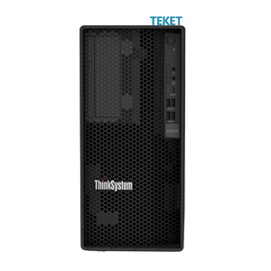 เซิร์ฟเวอร์สําหรับ <span class=keywords><strong>Lenovo</strong></span> <span class=keywords><strong>ThinkSystem</strong></span> <span class=keywords><strong>ST50</strong></span> V2 Tower 1x Intel Xeon E-2300 1x Intel Pentium 8 แกน 95W 64GB ใน 4 UDIMM TruDDR4 ECC - Product Image 1