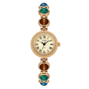 Gedi <span class=keywords><strong>Montre</strong></span> à quartz haut de gamme pour femme Chaîne œil de chat de luxe avec <span class=keywords><strong>bracelet</strong></span> coloré transfrontalier populaire accessible d'<span class=keywords><strong>occasion</strong></span> - Product Image 6