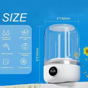 Mini Washing Machine for Dormitory Students Portable Underwear Socks <b>Washer</b> - Product Image 6