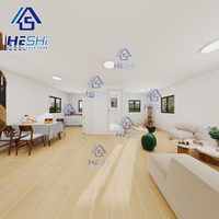 Maison conteneur extensible préfabriquée isolée de 40 pieds 20 pieds Villa préfabriquée de 5 chambres à coucher Maison portable Casa Portable