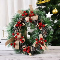 Factory Direct Sell Weihnachts girlanden & Kranz Dekor Weihnachts kranz