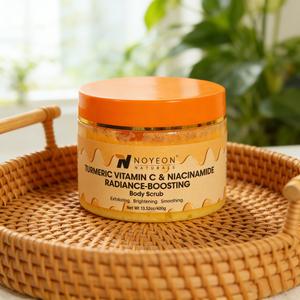 สครับขัดผิวด้วยขมิ้น วิตามินซี ไนอะซินาไมด์ และเกลือ ช่วยลด<span class=keywords><strong>สิว</strong></span>ที่<span class=keywords><strong>หลัง</strong></span>และผิวกาย  ทำความสะอาดอย่างเป็นธรรมชาติ - Product Image 4