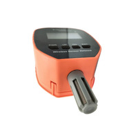 Transmetteur sans fil de température et d'humidité KLZD avec écran LCD, alarme haute température, fixation magnétique, indice de protection IP65, résolution 0,01°C