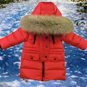 <span class=keywords><strong>Manteau</strong></span> long pour filles avec fermeture éclair, respirant, vêtement d'extérieur d'hiver, capuche amovible, design type gilet de sauvetage, achat en gros Chine - Product Image 3
