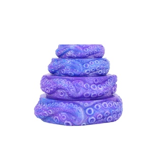 Anillos para Pene YOCY 4 en 1, Anillo de Silicona Grueso para Retrasar la Eyaculación, Estimulación Sexual, Anillo para Pene para Parejas - Product Image 3