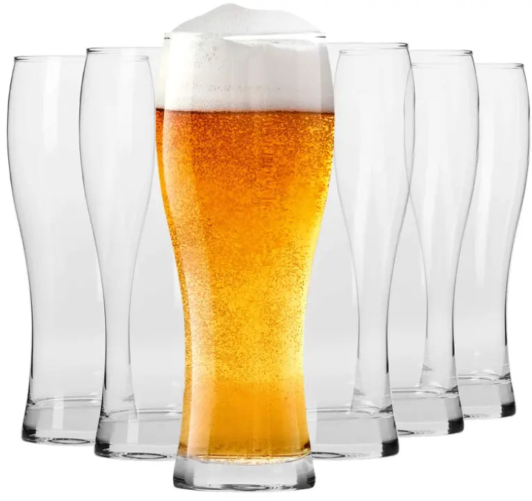 मशीन <span class=keywords><strong>उड़ा</strong></span> स्पष्ट pilsner बीयर चश्मा उच्च गुणवत्ता पिंट गिलास कप क्लासिक शिल्प बियर गिलास