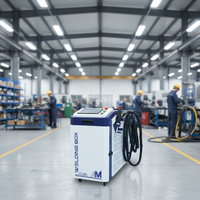 Máquina de soldadura láser de metal y acero, soldador láser