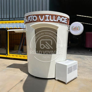 Práctico equipo de comida rápida informal personalizable para catering, casa móvil de gran capacidad, adecuado para zonas de comida callejera - Product Image 4