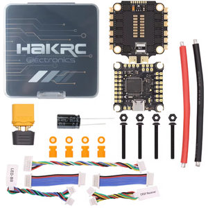 ชุดควบคุม <span class=keywords><strong>HAKRC</strong></span> <span class=keywords><strong>F405</strong></span> Stack F4 V2 FC พร้อม Dual BEC 32bit 60A/65A 8bit 45A/50A 4in1 Brushless ESC  แบบพลาสติกขึ้นรูปเฉพาะ สำหรับอุปกรณ์เสริมโดรน RC FPV - Product Image 4