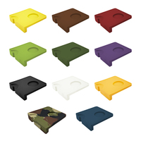 Tapis de pressage d'angle en silicone de qualité alimentaire, multicolore, en forme de L, résistant à la chaleur, réutilisable et écologique, en stock, haute qualité, vente chaude