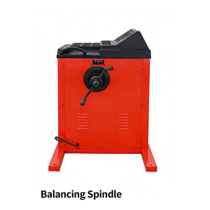 Machine d'équilibrage de roues entièrement automatique et robuste pour l'équilibrage des pneus de camions et de voitures avec une précision de ±1g et un cycle de 7 secondes - Product Image 5