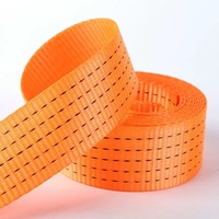 Sangle de levage à cliquet en nylon tissé haute ténacité Sanmei, marque chinoise, orange, 1T, 2T, 2,5 cm, vente en gros
