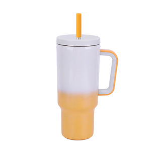 Reawyou 40Oz Đôi Tường Thép Không Gỉ Du Lịch Cốc Biểu Tượng Tùy Chỉnh Cầu Vồng Gradient Sơn Bán Buôn Với Xử Lý - Product Image 5