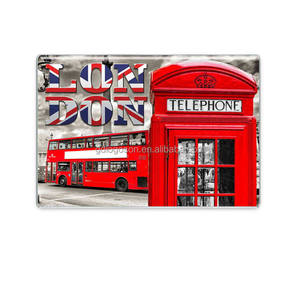 Porte-clés magnétique avec plaque de londres, Souvenir personnalisé, porte-clés personnalisé, boule de neige anglaise, tour de londres, royaume-uni, 2021 - Product Image 3