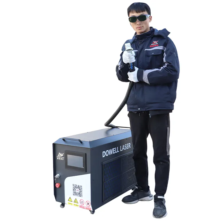 DaG laser rust cleaner hand held removes laser oxide fast speed no consumer parts 100W 200W 500W 1000W laser cleaning metal