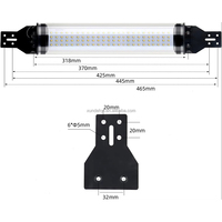 Tube lumineux pour machine 40W 110-220V rond, éclairage de travail LED pour tour CNC, perçage, éclairage industriel étanche, lampe anti-explosion